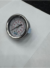 Resim SCOTT Ø 100 mm Gliserinli Tip Manometre 1/2'' Arkadan bağlantı pnotip 304 Inox Pirinç ( 0 .....60Bar ) 