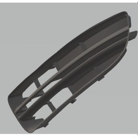 Resim Skoda Superb 01-08 Sis Çerçevesi Tampon Izgarası 3u0853665 3u0853666 Siyah 