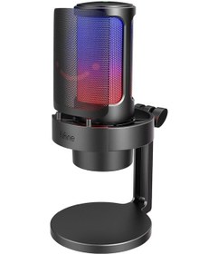Resim Usb Mikrofonu, Ampligame Bilgisayarı Masaüstü Kondansatör, Rgb Mikrofon, Mac/bilgisayar/ps4/ps5'te Youtube, Sessiz Düğmeli, Mikrofon Kazancı, Filtresi, Şok Montajı, Kulaklık Jakı-a8 Sku: Smg869001006 