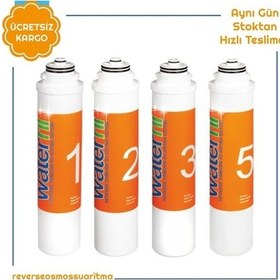 Resim Waterlife Uyumlu Waterfil Su Arıtma Filtre 4Lü Filtre Seti (267605533) 