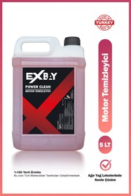 Resim EXBAY Power Clean | Oto - Araba Motor Ve Yağ Temizleyici 5 Litre 