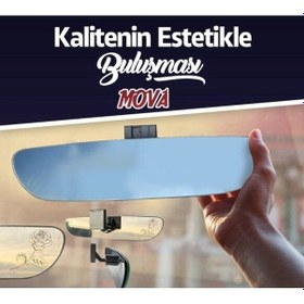 Resim Motaysan Araç İçi Dikiz Ayna Mova Krom 2 Kollu R1800 