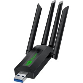 Resim MAXGO 3148 Usb Wifi Adaptörü Kablosuz Wifi Internet Alıcı Ağ Kartı 1200 Mbps Usb 3.0 Çift Bant 2.4gh 