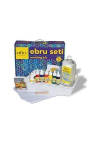Resim Artdeco Ebru Boyası Başlangıç Seti 8 Renk Y-016 ES-8 