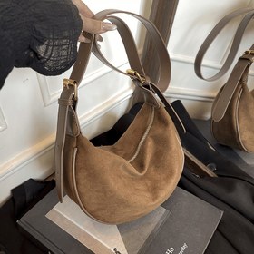 Resim Şık Retro Askılı Çanta, Ayarlanabilir Askılı, Fermuarlı Kapanış - Polyester Astar, Günlük Alışveriş, İş Seyahati, Seyahat ve Tatil için Mükemmel, Bej, Kahverengi, Siyah Renklerde Zarif Minimalist Omuz Çantası, 4 Renk Seçeneği 