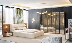 Resim Zen Modern Yatak Odası Takımı - Olsun / Olsun ( 1 Adet ) / Olsun ( 1 Adet ) 