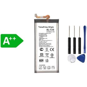 Resim TeknoPrime LG K40 ile Uyumlu İthal Pil BL 