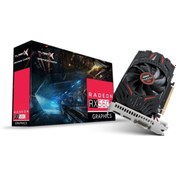 Resim TURBOX Ekran Kartı 4gb Rx550 4g Gddr5 128bıt Sıngle Fan Dvı/hdmı Amd Radeon 
