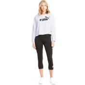 Resim Puma Ess Cropped Logo Hoodie Kadın Sweatshirt (58687002) 
