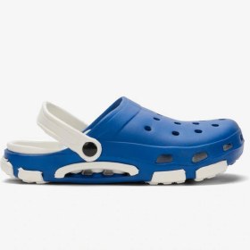 Resim Unisex Çift Tabanlı Ortopedik Hemşire Doktor Aşçı Laboratuvar Deniz Havuz Terliği Sandalet Mavi - Beyaz Mavi - Beyaz 