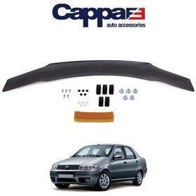 Resim Cappafe Fiat Albea Ön Kaput Koruma Rüzgarlık 4Mm Abs 2005-2012 