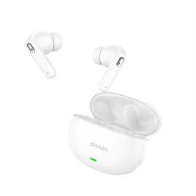 Resim shaza S SOUND 8 Gürültü Azaltma Enc 4 Mikrofonlu Bluetooth 5.3 Tws Kulaklık Beyaz 