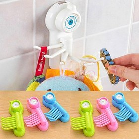 Resim Pratik Çok Amaçlı Vantuzlu Dönen Askı 