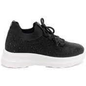 Resim Derinet Comfort Taban Taşlı Kadın Sneaker 