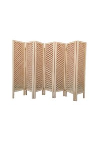 Resim Ahşap Paravan 7 Kanatlı Oda Bölme 