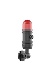 Resim MESAN Ø70 300 SERİ YANIP SÖNEN AMPUL BUZZER TÜP DUVAR MONTAJ Kırmızı 2 