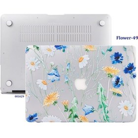 Resim Apple Uyumlu MacBook Pro Kılıf 13 İnç Flower01 Eski Hdmı'lı Model 2012-2015 A1425 A1502 İle Sarı 