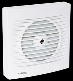 Resim Aircol 100lük Panjurlu Tuvalet, Wc Ve Banyo Fanı / Aspiratörü 100 M³/h 