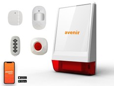 Resim Avenir AV-03WF Wifi Kablosuz Akıllı Alarm Seti 