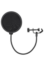 Resim Zerx Stüdyo Mikrofon Pop Filtre - Pop Filter Gürültü Engelleyici 