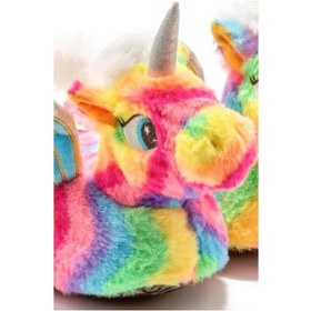 Resim Rainbow Çocuk Hayvalı Panduf Renkli 30/35 