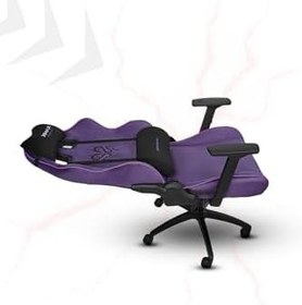 Resim XMAX/Rio Balerion Terletmez Kadife Kumaş Mor Gaming Oyuncu Koltuğu / 120 Kg Taşır 234667352432413 