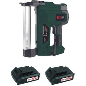 Resim Klpro Klzc18-20 18V 2.0 Ah Çift Akülü Şarjlı Çivi - Zımba Tabancası 