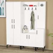 Resim Kalender Dekor Rose-1-2-4 Portmanto Vestiyer Ayakkabılık RS01 