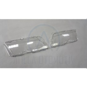 Resim 2 X Bmw 3 Serisi E46 Sedan Wagon 98-01 Far Cami Mika Sag Sol Taki 383656917 