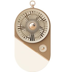 Resim Taşınabililir Mini Usb Şarjlı 3 Kademeli El Vantilatör Fan Soğutucu Ys2528 Krem 