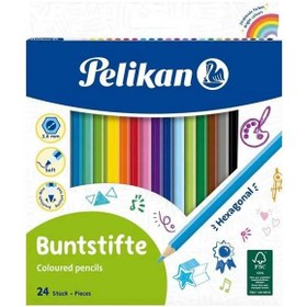 Resim Pelikan Kuru Boya Kalemi 24 Lü 724013 
