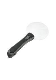 Resim Büro Ev Ofis Hediyesi İçin 2,5x Büyütür 90mm 2led Işıklı Büyüteç Aydınltmalı Okuma Büyüteci 