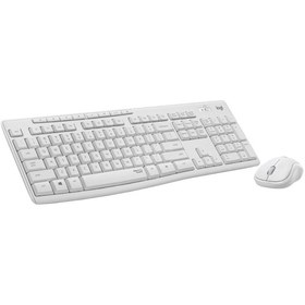 Resim logitech Mk295 920-010089 Beyaz Kablosuz Klavye Mouse Set Logitech  Q MK295 Kablosuz Siyah Klavye Mouse Set