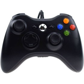 Resim Vkemall Xbox360 Kablolu Tavuk Yiyen Gamepad Usb Titreşimli Gamepad Pc Kablolu Tavuk Yiye Çok Renkli 
