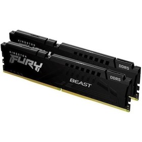 Resim Kingston Beast Black KF552C36BBEK2-32TR 32GB (2x16 GB) 5200 MHz CL36 Intel XMP 3.0 DDR5 Ram 