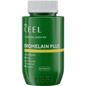 Resim Vita Ceel Bromelain Plus, Green Tea, L-Karnitin 60 Tablet - Gratis 