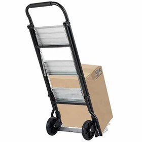 Resim Duffmart PR2380A Pro Merdivenli Katlanır Paket Taşıma Arabası 80 Kg 