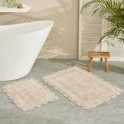 Resim Arlene 2li Banyo Paspası Bej Sarah Anderson