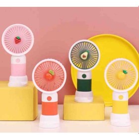 Resim Sevimli Tasarımlı Telefon Tutuculu El Fanı Diğer 