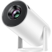 Resim Kablosuz Mini Android Projeksiyon Cihazı, 180° Ayarlanabilir, 720P Hd Görüntü Yansıtma 