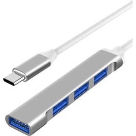 Resim Daytona 809-CC Macbook Uyumlu Type-C to 4* USB 3.0 Splitter 5 Gbps Çevirici Hub Adaptör 