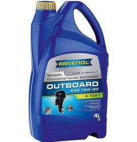 Resim Ravenol 4 Zamanlı Semi Sentetik Tekne Motor Yağı 10w-30 4 Lt 