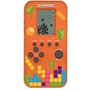 Resim Mantık Zeka Oyuncağı Pilli Mini Nostaljik El Atarisi Tetris 