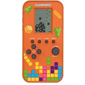 Resim Mantık Zeka Oyuncağı Pilli Mini Nostaljik El Atarisi Tetris 
