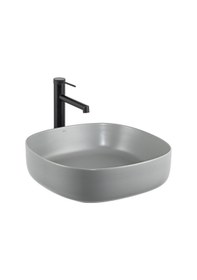 Resim Lena E-W1203MG Tezgahüstü Lavabo Mat Gri 