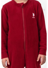 Resim U.S. Polo Assn. U.s. Polo Assn Erkek Çocuk Bordo Tulum Us2237-c-v1 Bordo 