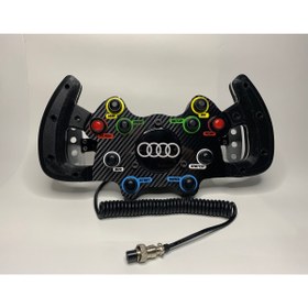 Resim OK Sim Racing Ok-sim Racing Audi Thrustmaster T300 Ts-pc Direksiyon Simidi 