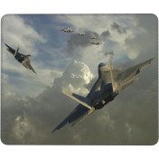 Resim Xiaoai Uçak Mouse Pad 7x8.6 Inç Kaymaz Ka Tabanlı Kablosuz Fare Bilgisayarlar Dizüstü Ofis Için Dayanıklı Malzemeler (Yurt Dışından) 