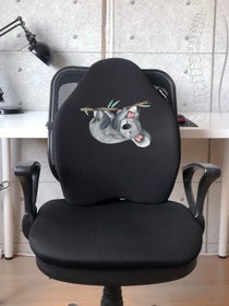 Resim Officekup Gamer Koltuk Yastığı KILIFI SÜNGERSIZ - Koala - Evet / Pembe 