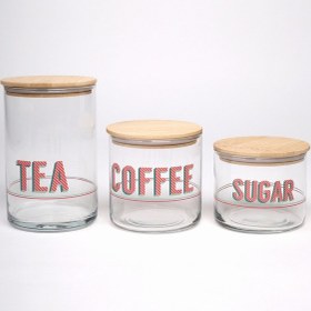 Resim Rakle Retro Jar 3'lü Kavanoz Seti 1050 Cc/ 600 Cc/ 535 Cc Renkli 